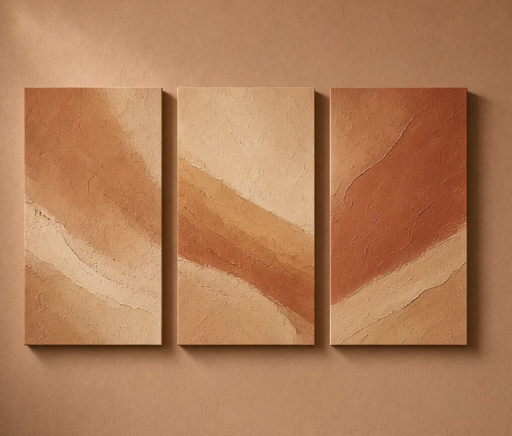 Abstract Sand Print