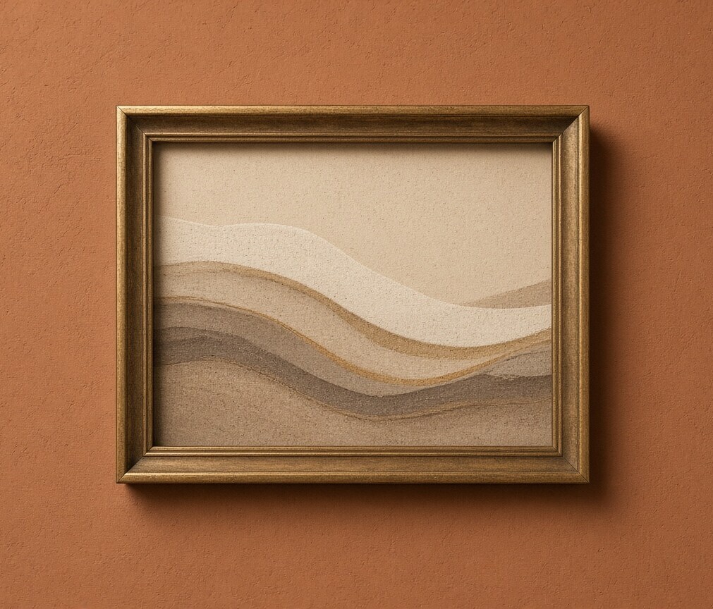 Antique Brass Frame 8x10