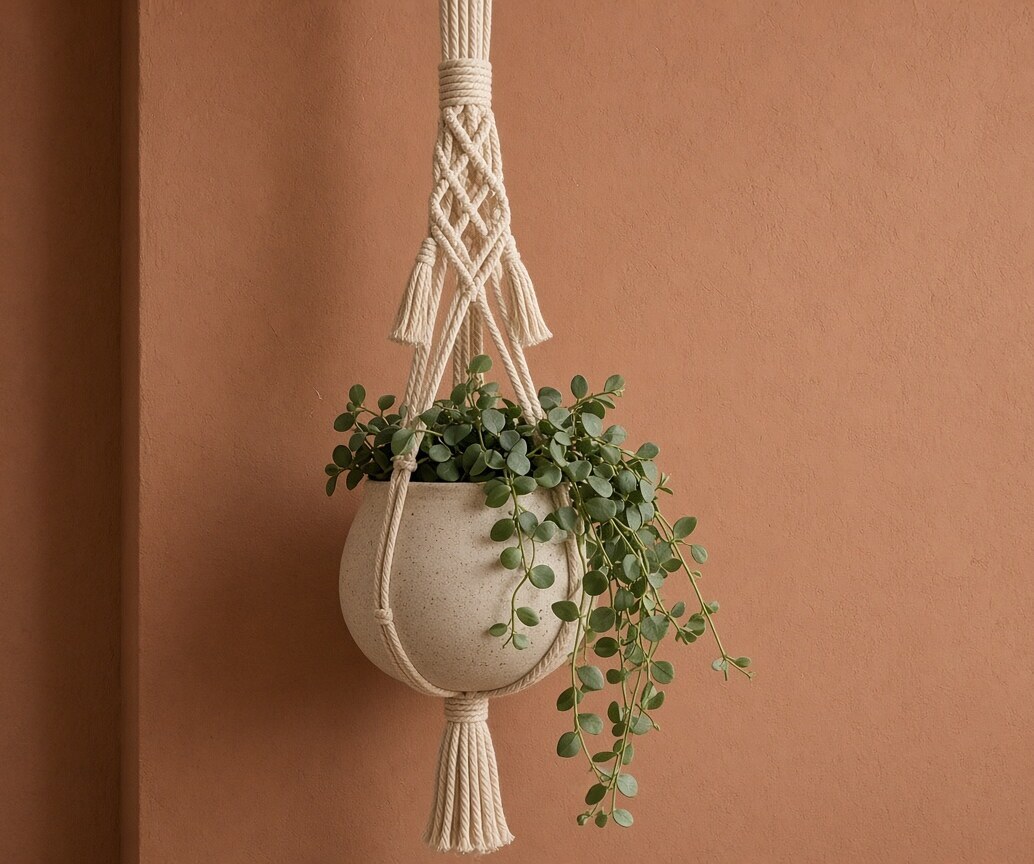 Boho Fringe Plant Hanger