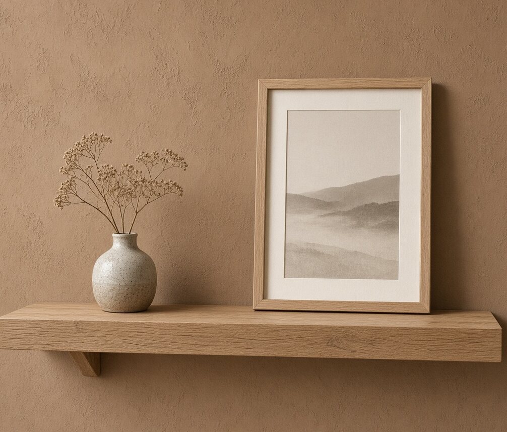 Oak Floating Shelf 36in