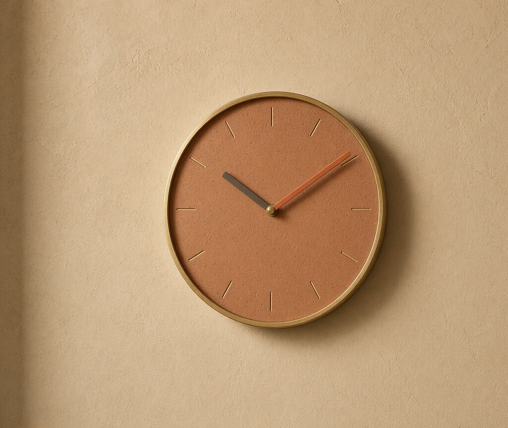 Oversized Numeral Clock