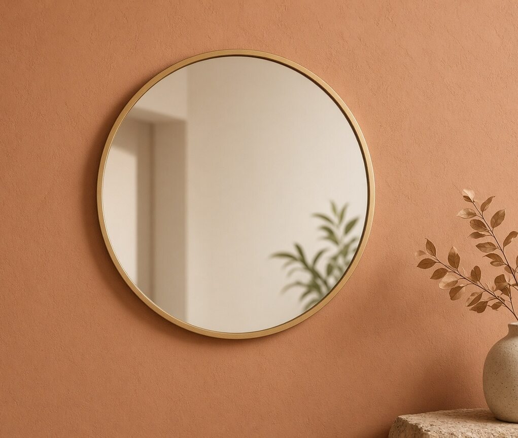 Scalloped Wall Mirror