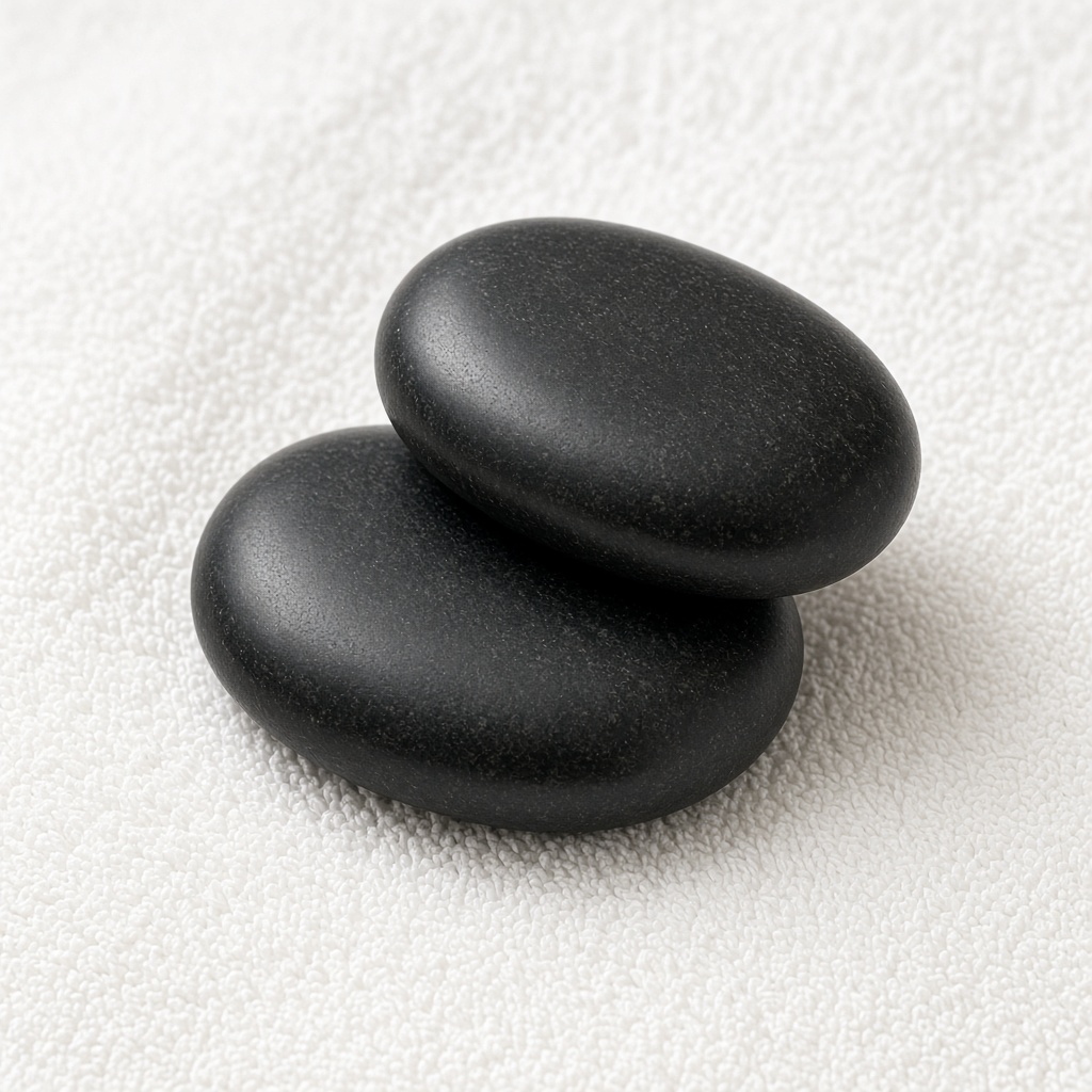 Basalt Stone Pair