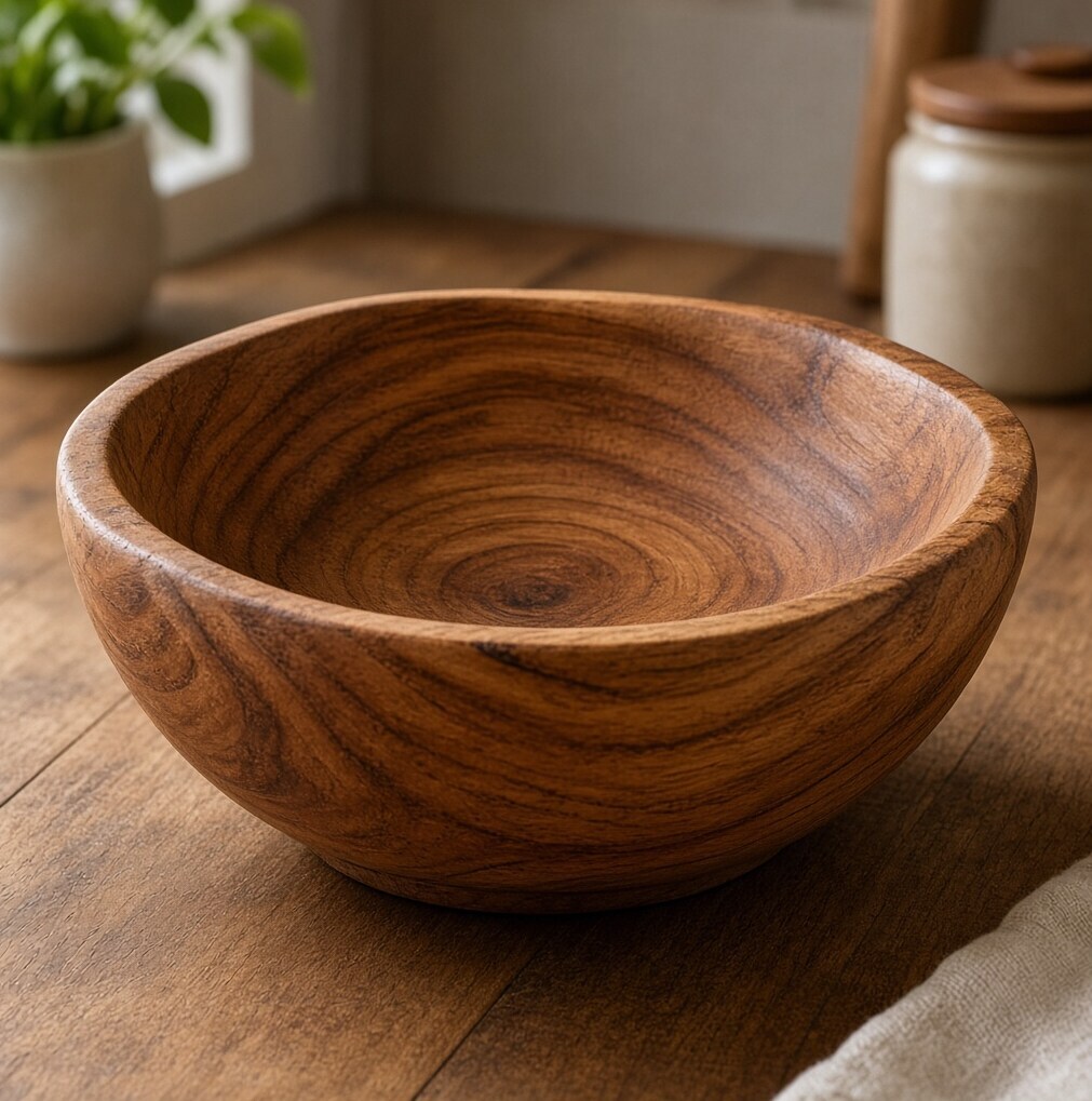 Carved Mortar Pestle
