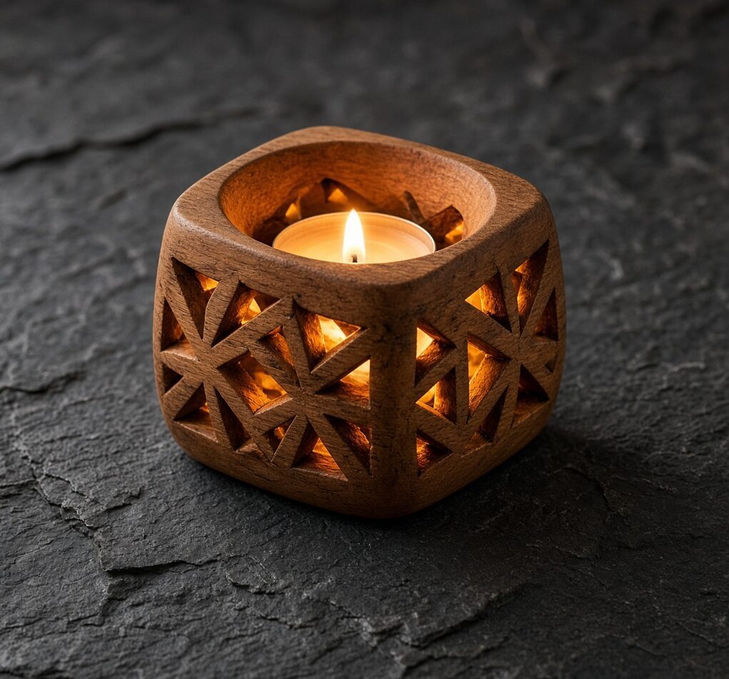 Pillar Candle Trio Stand