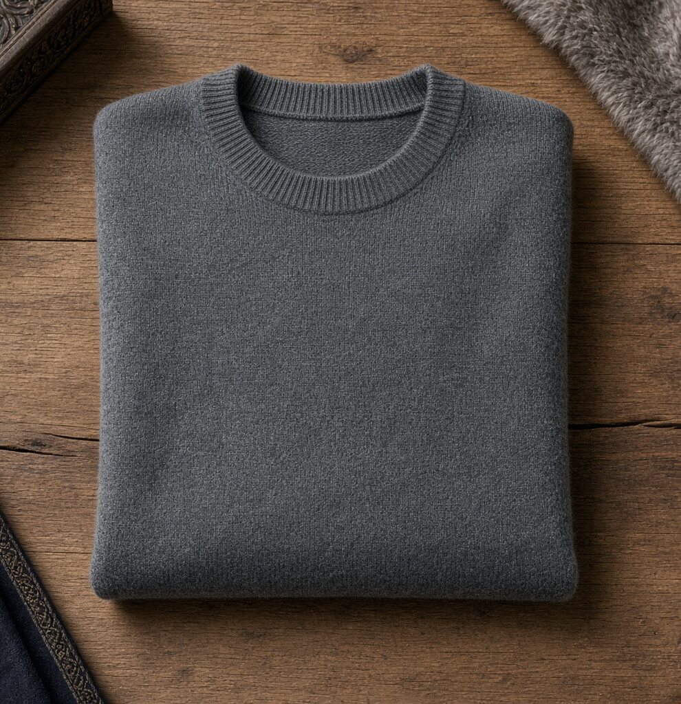 Frost Heather Half-Zip Knit