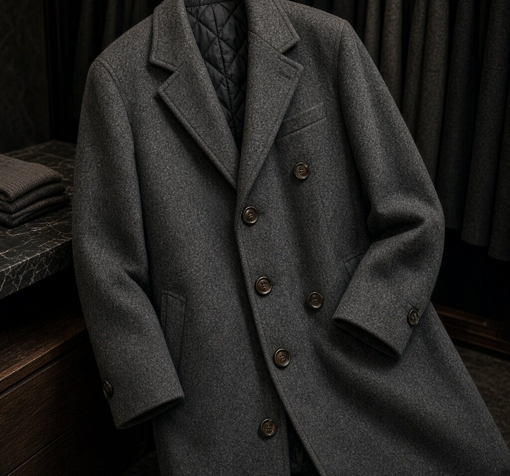 Kids Wool Peacoat
