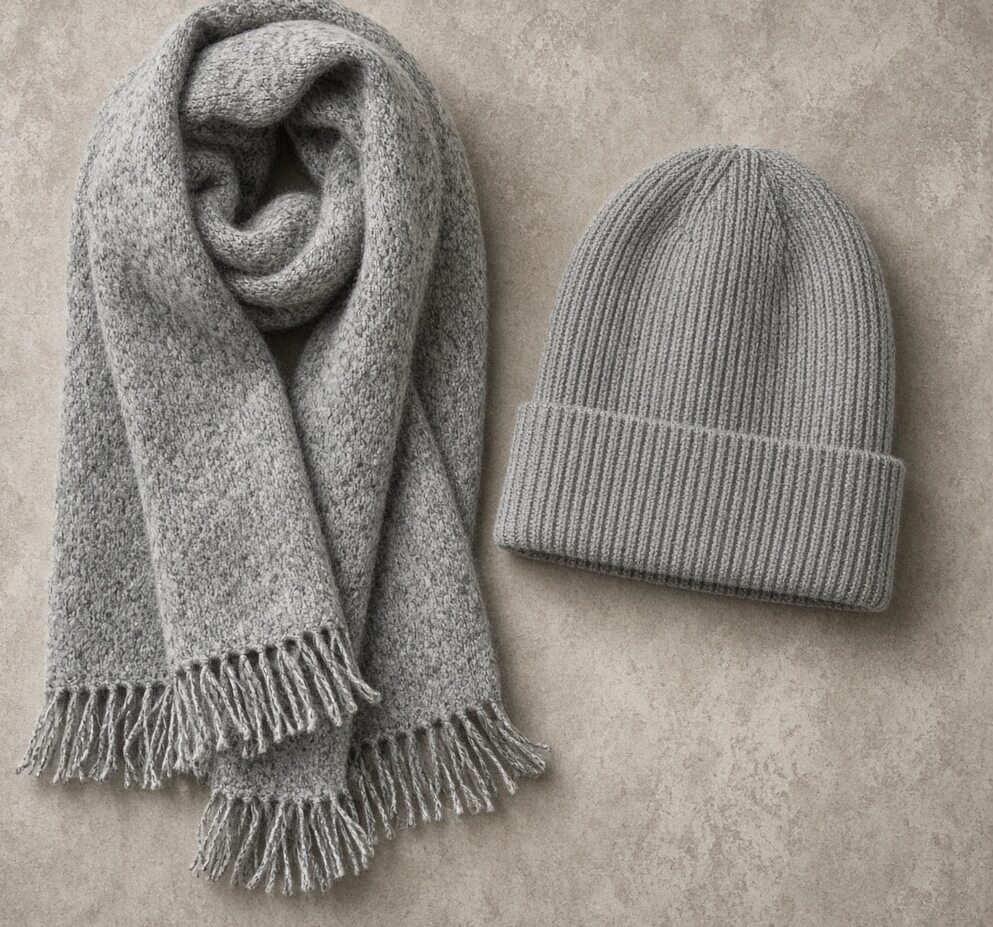 Lambswool Glove Set