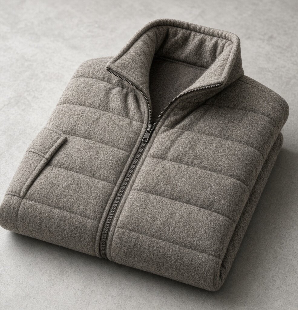 Quilted Heather Parka Layer