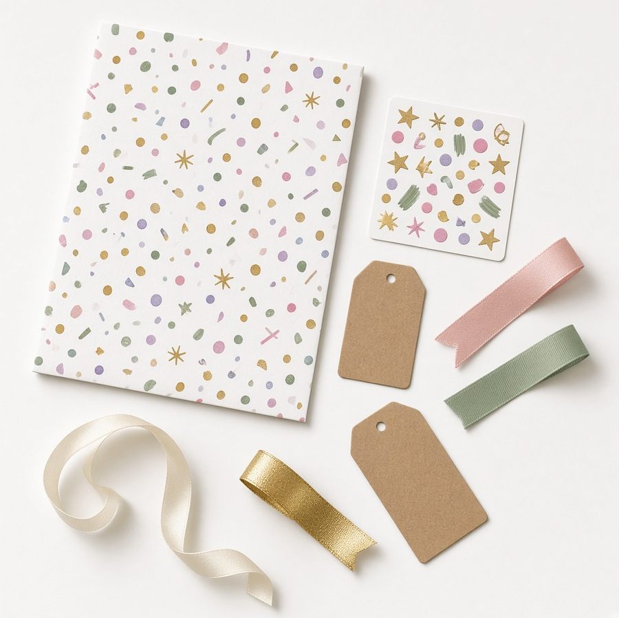 Birthday Confetti Wrap Kit